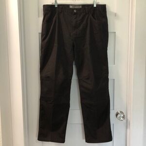 REI pants Men's 38x32 metallic brown hiking outdoors gorpcore EUC organic cotton